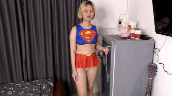 Blond Asian Supergirl FUCKS for Justice! - Thailand on girlsasian.net