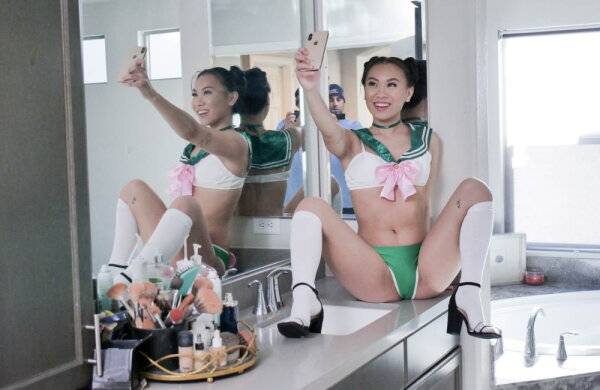 Asian cosplay teen wants to ride hard dick on girlsasian.net