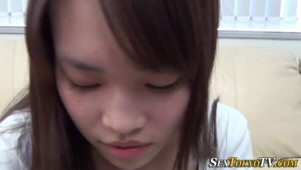 Asian teen spreads her pussy lips - Japan on girlsasian.net