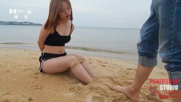 Asian Beach Bondage - Japan on girlsasian.net