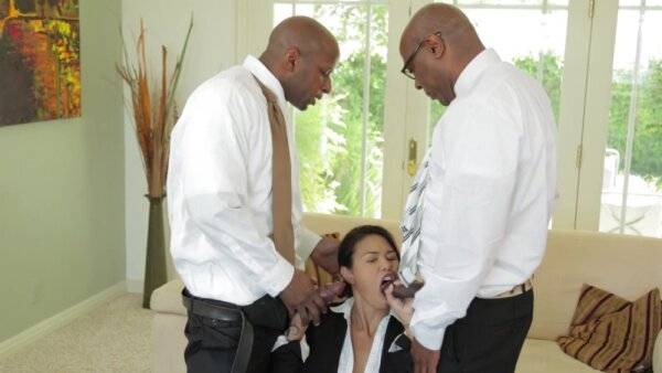 Black hunks devour Asian pussy in ways that seem out of this world on girlsasian.net
