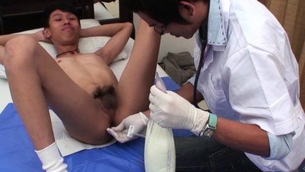 Enema Asian gets banged by his doctor on girlsasian.net