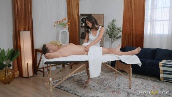 Petite Asian masseuse enjoys client's big dick in very intense rounds on girlsasian.net