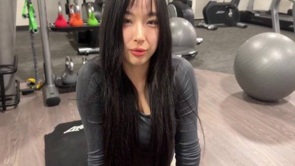 No Nut November Failure Cute Asian Gym Girl on girlsasian.net