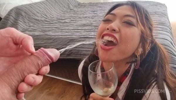 [WET] EXTREME! Newbie Asian Kit Kate 0% Pussy 1 on 1 intense anal, gape, ATM, piss in mouth & ass then drinking, Toilet face flush, Spit on face and face slapping, rimming - PissVids on girlsasian.net