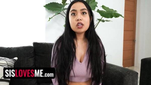 Hot Asian Step Sister Lets Her Step Bro Slide His Cock Between Her Huge Natural Tits - Alex Jett And Luna Mills on girlsasian.net