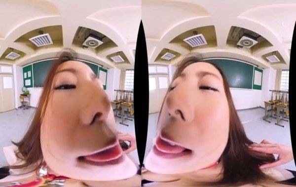 POV VR sex with busty submissive Asian on leash - Japan on girlsasian.net