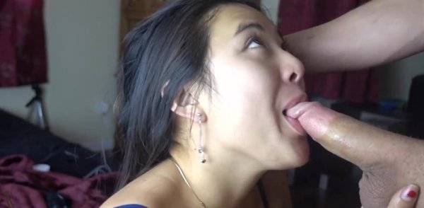 THROATPIE for my asian girlfriend blowjob master on girlsasian.net