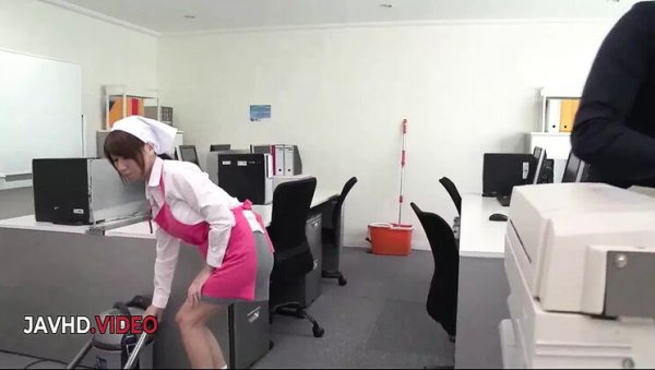 Chihiro Akino Hot Asian Office Lady Gives Deep Blowjob and Gets Creampie - Japan on girlsasian.net