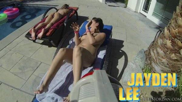 London Keyes, Jayden Lee A Taste Of Sweet Asian Ass - Exclusive Scene - JulesJordan on girlsasian.net