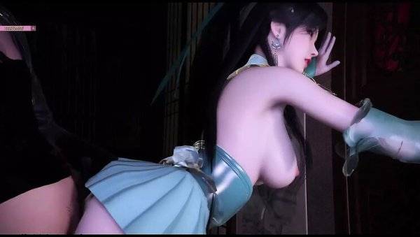 Hot 3D Hentai Animation - Asian Goddess Gets Deep Throat & Cumshot in Doggy Style on girlsasian.net