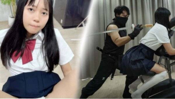 Hot Asian Teen Mya Mya Gets Rough Ninja Massage - Homemade JAV Uncensored - Japan on girlsasian.net