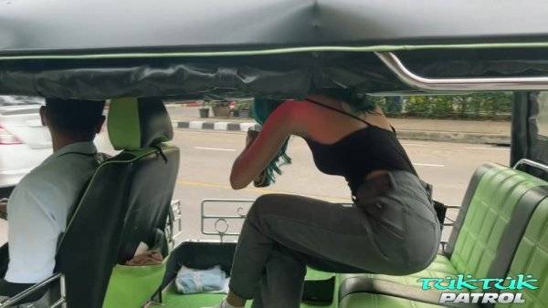 Asian Cum Lover Gets Face Full Of Hot Spunk At Tuktuk Patrol - Thailand on girlsasian.net