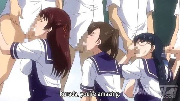 Hot Asian Schoolgirls Fuck in Hentai Gangbang - Subtitled Sex - Japan on girlsasian.net