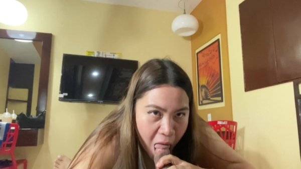 Slutty Asian Loves Teasing Her Roommates Dick on girlsasian.net