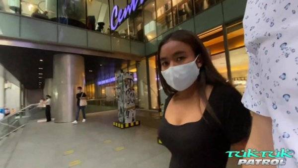 Tiny Asian Milf Mind B Stretched Out On Whitey At Tuk Tuk Patrol - Thailand on girlsasian.net