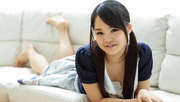 Hot Asian Schoolgirl Risa Oomomo Moans Loud in Cowgirl & Rough Doggy - Sloppy BJ & Creampie - Japan on girlsasian.net