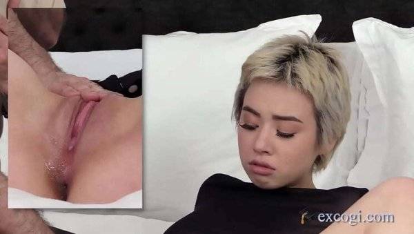 First Time Sex! Asia Oakley Gets Rough Pussy Fuck & Facial - 18yo Asian Teen on girlsasian.net