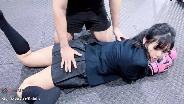 Mya Mya's Tight Asian Pussy Gets Creampie in Rough Schoolgirl Fuck - Japan on girlsasian.net