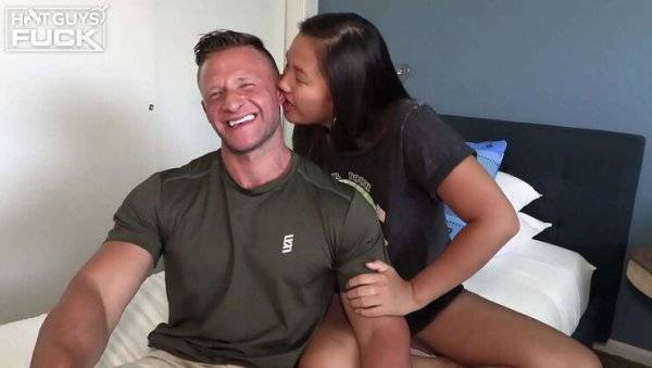 Asian Teen Natalia Takes Big Muscle Dick From Mature Bodybuilder Heath on girlsasian.net