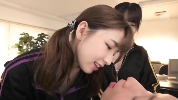 Miaki Oonaga Little Devil Threesome - Slutty Asian Blowjob and Hairy Pussy Fuck on girlsasian.net
