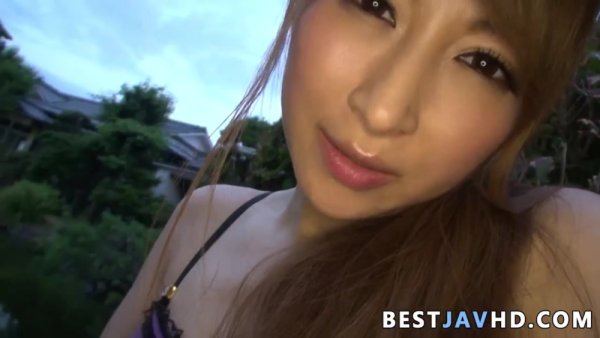 Dirty Asian bitch, Reira Aisaki, uses a hard fucktoy to vibrate her humid vag - fabulous Japan! - Japan on girlsasian.net