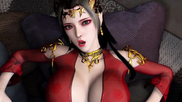 Big Boobs MILF in Hot Lingerie Gets Hard Fuck - 3D Asian Cartoon Sex on girlsasian.net