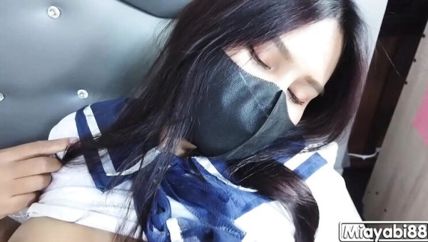 POV Fucking Thai Student in School Uniform & Fishnet Stockings - Asian Cosplay Teen Moans - Japan - Thailand on girlsasian.net