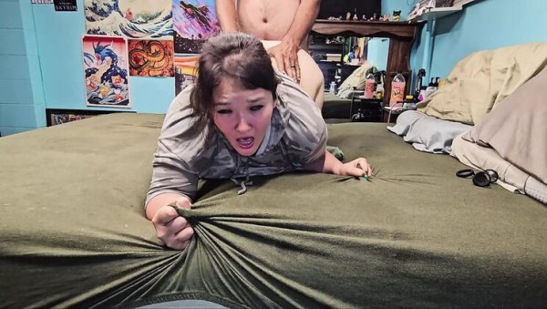 Asian teen Kimiko Fox gets rough doggy style creampie from stepbrother - Usa on girlsasian.net