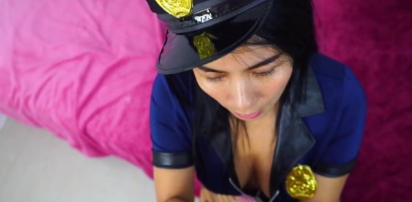 Asian Cop Sucks and Fucks on girlsasian.net