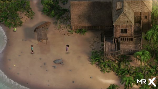 Teen anime lovers meet on a tropical island resort for steamy anal play on girlsasian.net