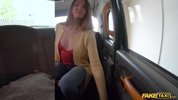 Latex-clad brunette takes charge in the back of a car with rough cowgirl riding on girlsasian.net