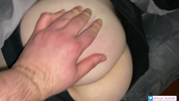 Blonde mistress pulls aside her black panties for passionate living room sex - Canada on girlsasian.net