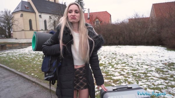 Blonde German traveler meets a stranger and takes his thick cock in her mouth, then her pussy and ass - Germany on girlsasian.net