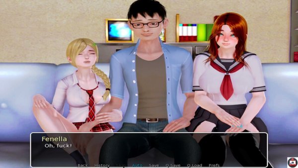 Red-haired anime girl Anastasia gets facial from teacher Alex in school fantasy on girlsasian.net