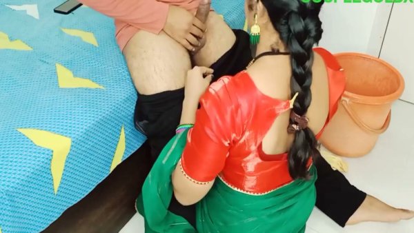 Indian MILF in red lingerie receives intimate handplay at home - India on girlsasian.net