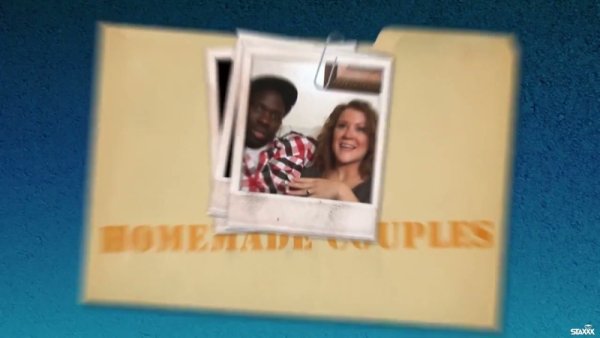 Blonde and brunette neighbors share an amateur interracial encounter at home on girlsasian.net