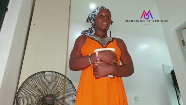 Curvy African beauty in white lace thong takes every inch in missionary before facial on girlsasian.net