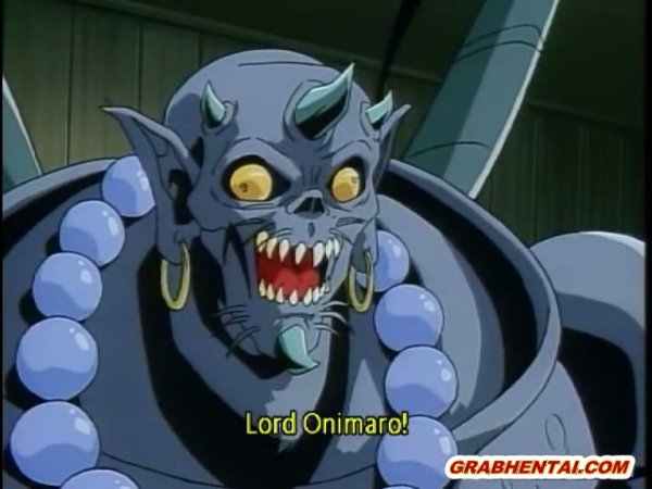 Green-haired anime boy confronts a monstrous creature in a wooden village on girlsasian.net