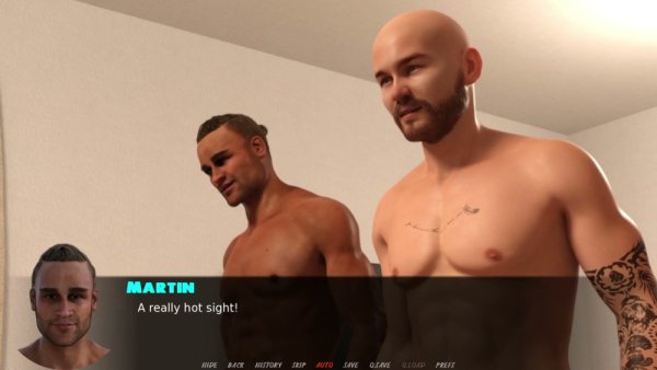 Realistic 3D anime couple shares a passionate bedroom scene with two lovers on girlsasian.net