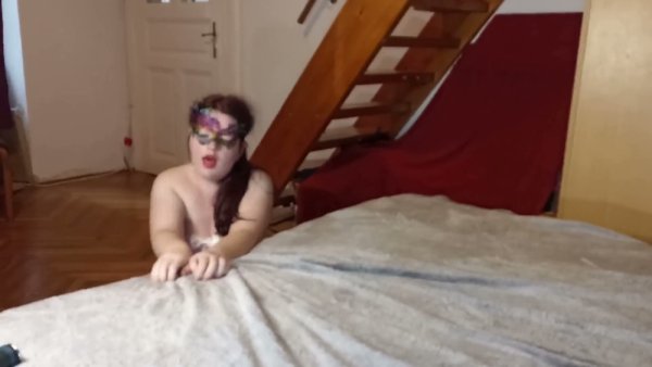 BBW brunette devours creampie after rough doggystyle with dominant partner on girlsasian.net